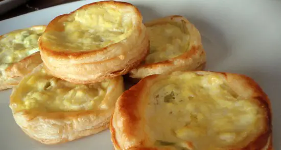 Vol-au-vent al formaggio