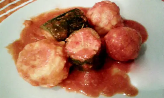 Polpette vegetariane con zucchine